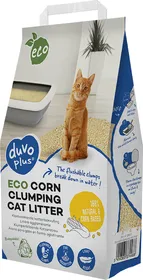 Comparer les prix de Duvo+ Eco maïs litière agglomérante - Lot de 2x 10kg/16.37L