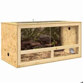 Meilleurs prix pour Terrarium - vidaXL - osb - marron - 100 x 50 x 50 cm - usage intérieur sik37q844