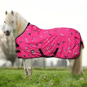 Comparer les prix de Couverture polaire pour cheval York Horsi - rose - Rose - 115 cm