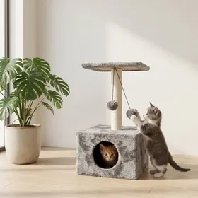 Comparer les prix de Petit arbre à chat - 53 cm - Zolia Abou - 30x30x53cm