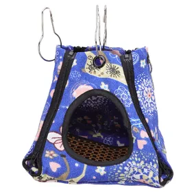 Meilleurs prix pour Petite Hamac Suspendu pour Animaux Hamster Motif Cerf Lit Hamac Cage pour Rats Lapins Furets Cochons d'Inde 20x20x22cm 20x20x22cm / 7.9x7.9x8.7in blue