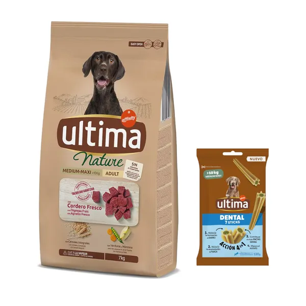 Ultima Nature Medium / Maxi agneau - Croquettes pour chien – photo 2