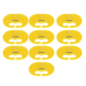 Comparer les prix de 10PCS ABS Épine de Nez de Vache Veau Sevrage Préventeur de Succion Animal de Ferme Équipement d'Alimentation du Bétail yellow