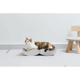 Meilleurs prix pour Griffoir en carton pour chat Zolia Dali - 53x23x10 cm