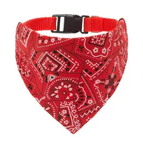 Meilleurs prix pour Collier pour chien et bandanas pour chien Collier pour animal de compagnie Collier fantaisie pour chien avec bandana pour chiens de petite, moyenne et grande taille Collier écharpe réglable pour animaux de compagnie M