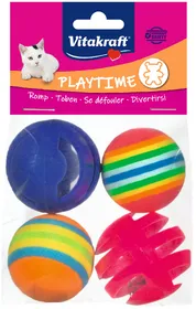 Meilleurs prix pour Vitakraft Balles Pour Chats En Plastique Et En Caoutchouc 4