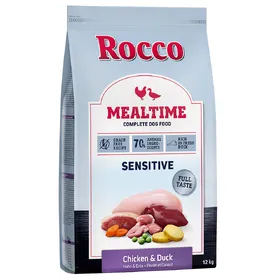 Meilleurs prix pour Rocco Mealtime Sensitive poulet, canard  - lot % : 2 x 12 kg