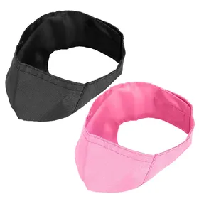 Comparer les prix de 2 pièces Muselière pour Chat Domestique Tissu en Nylon Respirant Anti-Morsure Protection Faciale pour Chat pour le Bain la Chirurgie(Noir L(for 6.5-9kg) black