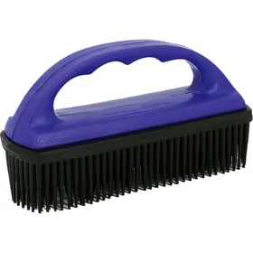 Comparer les prix de HIPPOTONIC Brosse bleue en caoutchouc pour tapis