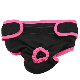Meilleurs prix pour Pantalon Polyester pour Chien Sous-vêtements pour Chiot Culotte Physiologique pour Femelle Couche Sanitaire pour Animal de Compagnie (Rose XS) pink
