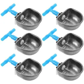 Comparer les prix de 6 pièces Abreuvoir Lapin INOX Bol Autatique Capacité pour Cage Clapier Distributeur Eau Anti-Morsure pour Alimentati FONTAINE A EAU