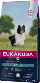 Comparer les prix de Eukanuba Adult Small / Medium Breed agneau, riz pour chien - 12 kg