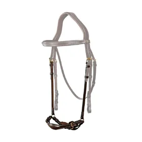 Meilleurs prix pour Muserolle cheval allemande ajustable Dy’on