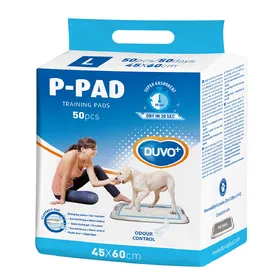 Comparer les prix de Alèse Pour Chien P-pad Training Taille: L 45x60cm Duvo+ - Le Paquet De 30