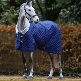 Meilleurs prix pour Weatherbeeta ComFiTec Deluxe Diamond Quilt Standard Neck Heavy 400g - marine - Taille 135