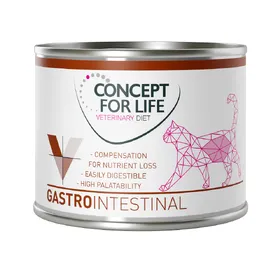Meilleurs prix pour Concept for Life Veterinary Diet Gastro Intestinal pour chat - 24 x 200 g