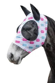 Meilleurs prix pour HKM Masque lycra antimouche Glace - Cob