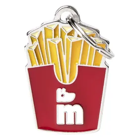Meilleurs prix pour Myfamily MyFa tegn food, pomfritter (Chien), Collier + laisse