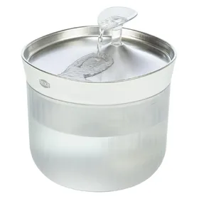 Meilleurs prix pour Trixie Fontaine Aqua Clear, pour chat, plastique/acier inoxydable, 2,5 l/18 × 16 × 18 cm, blanche (250 cl), Gamelle
