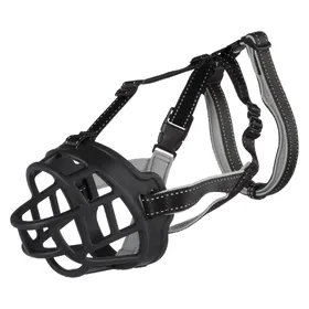 Meilleurs prix pour Muselière Muzzle Flex, en silicone Taille: S pour chien type Jack Russell Terrier.