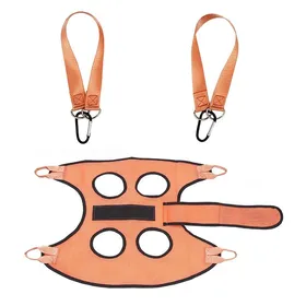 Comparer les prix de Chat toilettage coupe d'ongles anti-rayures morsure sac fixe bain coupe sac de retenue animal de compagnie beauté hamac suspendu fournitures pour animaux de compagnie ensemble L (9-15kg) orange