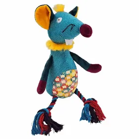 Comparer les prix de Souris en peluche avec corde Nobby Pet