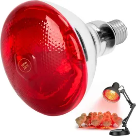 Comparer les prix de Lampe chauffante céramique infrarouge E27 220V - Lumière rouge pour animaux domestiques
