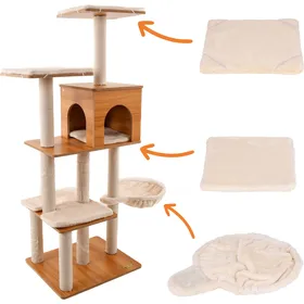 Comparer les prix de Couchages de rechange pour Arbre à chat MDF - 140cm - 29x27,5cm