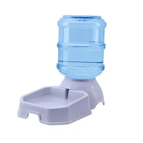 Comparer les prix de Distributeur d'eau pour animaux de compagnie de grande capacité 3,8 L, alimentation automatique pour chien, gamelle pour petits chiens, dispositif bouteille à boire à simulation, décoration intérieure