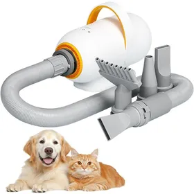 Meilleurs prix pour Pulseur Chien Professionnel Souffleur Chien Pulseur Pour Chien Poils Longs 2800W Sèche-Cheveux Pour Chien Sechoir Chien Séchoir
