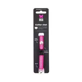 Meilleurs prix pour Collier Chat - Martin Sellier Collier Safety Rose - 20/30 x 1 cm
