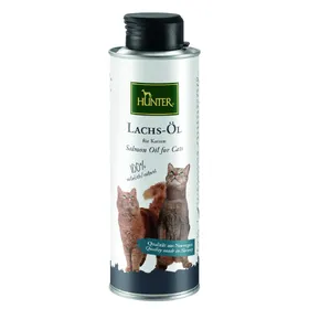 Comparer les prix de 3x250mL HUNTER Huile de saumon pour chien et pour chat
