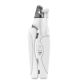 Comparer les prix de Coupe-ongles pour animaux de compagnie avec lumière LED pour chiens chats Rechargeable facile et sûr coupe-ongles pour animaux de compagnie fournitures pour animaux de compagnie blanc