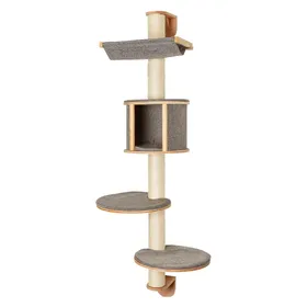 Meilleurs prix pour Kerbl Arbre à chats mural Dolomit Tofana 168 cm Gris 81540