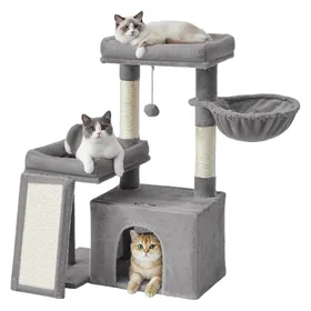 Meilleurs prix pour Espace de jeu pour chatons, Gris