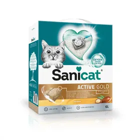 Comparer les prix de Litière Sanicat Active Gold - pour chat