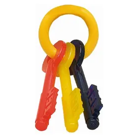 Meilleurs prix pour Nylabone Puppy Chew Bijtsleutels Baconsmaak (Jouet à mâcher pour chien), Jouets pour chien