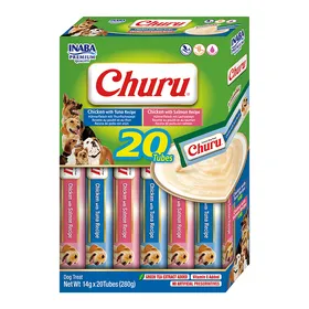 Meilleurs prix pour INABA Friandises pour Chien: Lot de 20 Bâtonnets Tendres Saveurs Poulet et Fruits de Mer - Délices pour Récompenser votre Animal