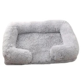 Meilleurs prix pour Lit pour chien, tapis de canapé, accessoires pour chiens, paniers, produits pour grands chats, grands lits moelleux, petites fournitures, couvertures pour chenil S 40x30x12cm white