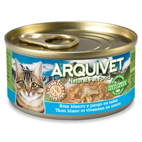 Comparer les prix de Arquivet Le Thon Blanc En Sauce Avec Pargo 80 Gr