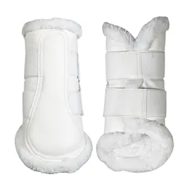 Comparer les prix de Guêtres fermées pour cheval HKM Comfort Premium Fur