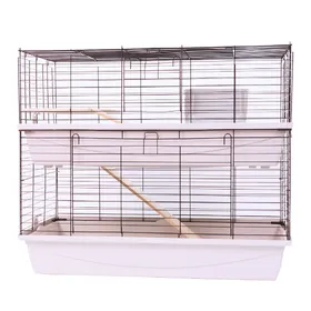 Comparer les prix de Skyline Sky 100 à 2 étages L100xl52xH84cm cage pour petit animal