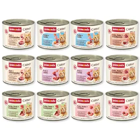 Comparer les prix de 12x200g Adult sélection à la volaille Animonda Carny - Pâtée pour chat
