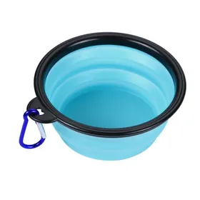 Comparer les prix de Alimentation Chien Chat silicone Pliable Voyage Abreuvoir Mangeoire vaisselle
