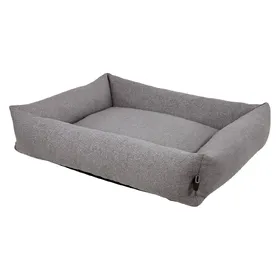 Comparer les prix de Fantail Courbe pour chien Snug Nut Grey 100x80cm (Chien), Panier pour chien + chat