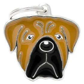 Comparer les prix de Myfamily MyFa tegn friends, Cane Corso, brun (Chien), Collier + laisse