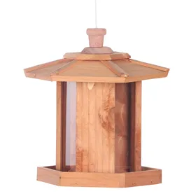 Meilleurs prix pour Mangeoire pour oiseaux de ciel en bois de cèdre Duvoplus Lima