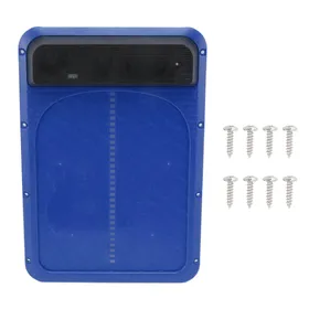 Meilleurs prix pour Ouvre-porte automatique de poulailler à capteur de lumière à piles Porte automatique pour poulet Bleu black