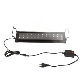 Meilleurs prix pour Lampe LED pour Aquarium Spectre Complet 3 Modes Lampe d'Aquarium avec Support Extensible pour Aquarium d'Eau Douce gray