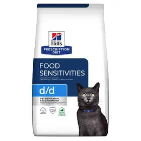 Comparer les prix de HILL'S Prescription Diet d/d Food Sensitivities au Canard - Croquettes pour chat-